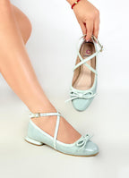 SELENE- PASION BLUE FOX x CONFECCION MENTA- BALETA - CALZADO CACHATINA