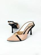 IZARA - ANDINO NUDE X BAMBY NEGRO - ESTILETO- TACON 7.5 (10CM) - ESTILETO MUJER - CALZADO CACHATINA