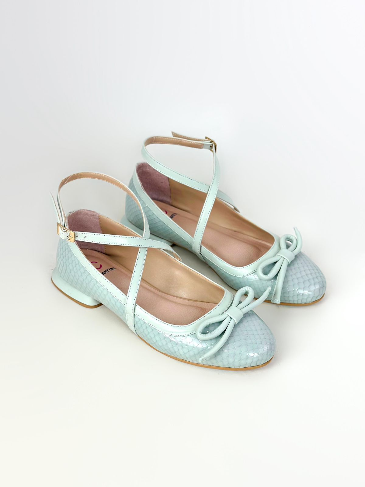 SELENE- PASION BLUE FOX x CONFECCION MENTA- BALETA - CALZADO CACHATINA