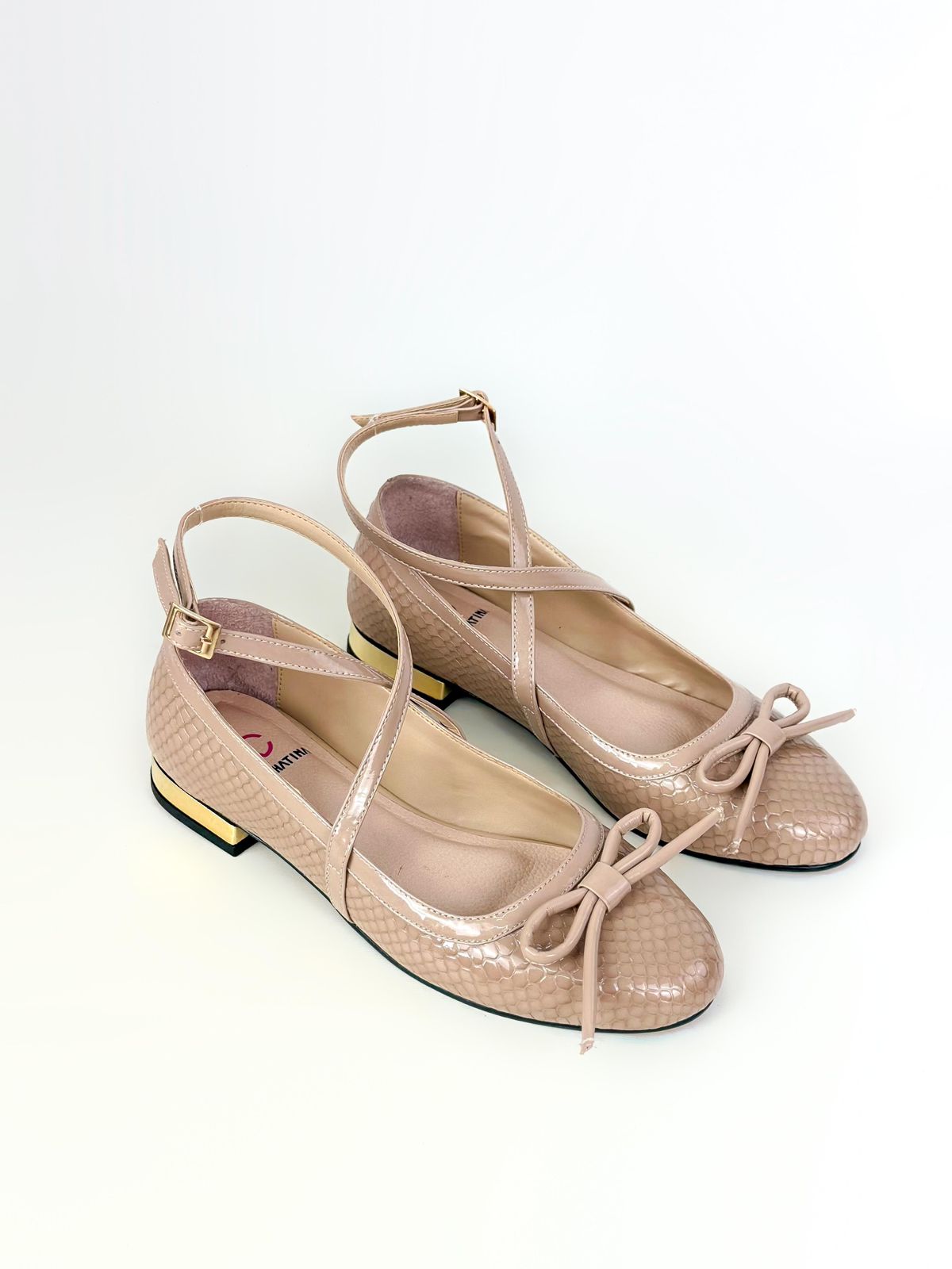 SELENE- PASION FEARLES x BARNIZ - BALETA - CALZADO CACHATINA