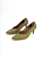 STILETTO TRENDY - ELA VERDE DIVA  - TACON 5.5 - ESTILETO MUJER - CALZADO CACHATINA