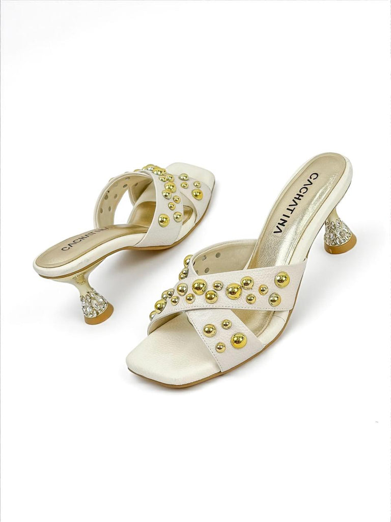 TACÓN VIOLET- BAMBY TALCO - TACÓN  5.5 - TACÓN MUJER - CALZADO CACHATINA