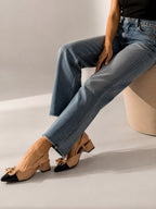 STILETO VERZETH STORE - BAMBIE FRAPPER X CHAROL NEGRO