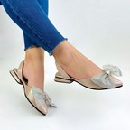 CALZADO CACHATINA - ZUECO MUJER - YAILY - CUERO CHAROL TAUPE