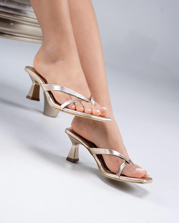 ZAKIS STORE- FEDERICA DORADO - TACON- TACON 5.5 - CALZADO CACHATINA