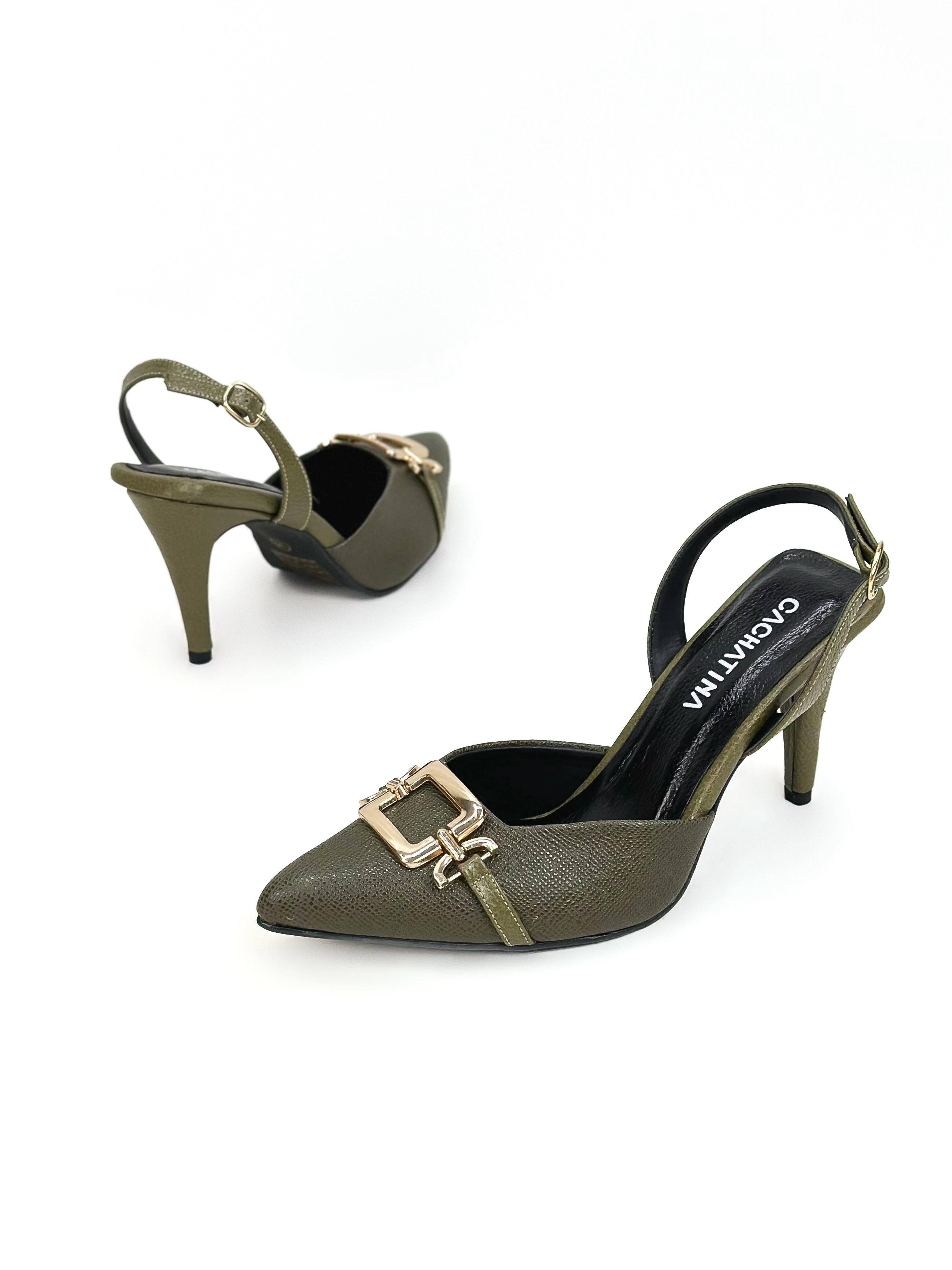 STILETTO ALISSON - FIOTTY MUSGO X ELA V. OLIVA - TACON 7.5 - ESTILETO MUJER - CALZADO CACHATINA