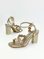 STILETTO OPTRIS - BAMBIE DORADO X CROQUE ORO X TRACCY FRAPPE  - TACON 7.5 - ESTILETO MUJER - CALZADO CACHATINA