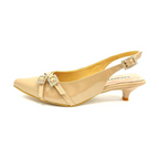 BINNA - CALZADO CACHATINA - ESTILETO MUJER - CUERO CHAROL TAUPE - TACON 3.5 (5 CM)