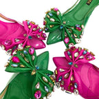 KYLIE - CALZADO CACHATINA - ESTILETO MUJER - CUERO FUCSIA - TACON 7.5 (10 CM)