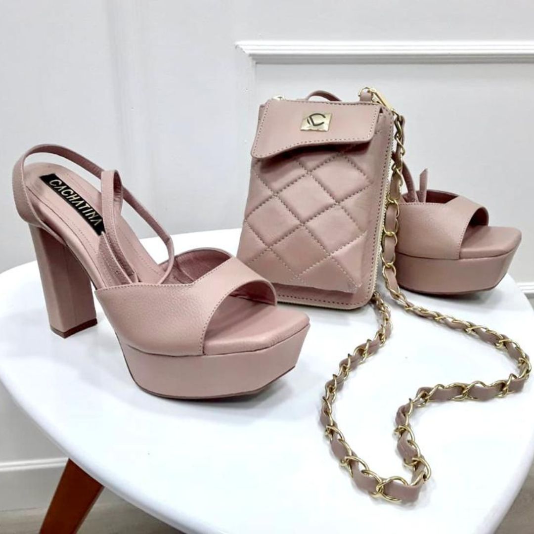 BOLSO CACHATINA - GAEL BAG - CUERO TAUPE