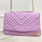 BOLSO CACHATINA - KATRINA BAG - CUERO LILA