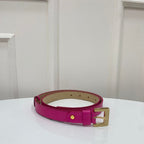 CORREA CACHATINA - LOVIE - CUERO FUCSIA