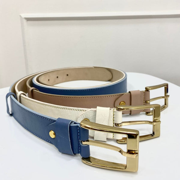 CORREA CACHATINA - NEMESIS - CUERO TALCO