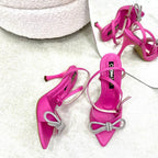 TACÒN - MOLUBETY - 7.5 - CUERO FUCSIA - CALZADO CACHATINA
