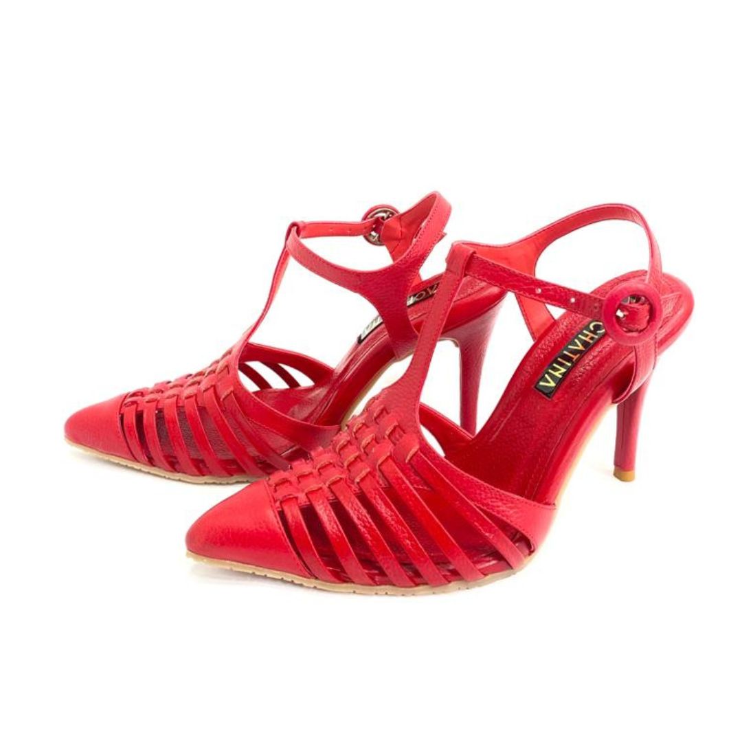 TACÒN - DRENIT - 7.5 - ROJO - CALZADO CACHATINA