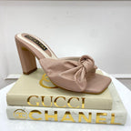 TACÒN - EREN - 7.5 - CUERO BEIGE - CALZADO CACHATINA