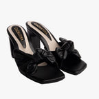 TACÒN - EREN - 7.5 - CUERO NEGRO - CALZADO CACHATINA