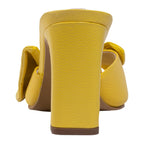 TACÒN - EREN - 7.5 - CUERO AMARILLO - CALZADO CACHATINA