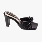 TACÒN - EREN - 7.5 - CUERO NEGRO - CALZADO CACHATINA