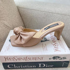 TACÒN - JANIS - 5.5 - CUERO BEIGE - CALZADO CACHATINA