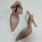 TACÒN - KAPRINA - 8.5 - CUERO TAUPE - CALZADO CACHATINA