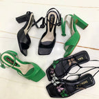 TACÒN ELEGANTE - WHENDY ALTURA 7 Y MEDIO - CUERO NEGRO