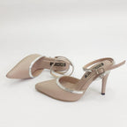 KALLISTA - CALZADO CACHATINA - ESTILETO MUJER - CUERO TAUPE - TACON 8.5 (11 CM)