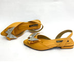 ZUECO CACHATINA - TEYLOR - CUERO MOSTAZA - CALZADO CACHATINA